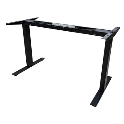 Elskrivbord 2-pelare Swedstyle Aero 2.0 Flex Svart