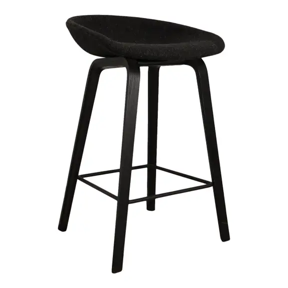 Barstol HAY About a stool AAS33 SvartGrå