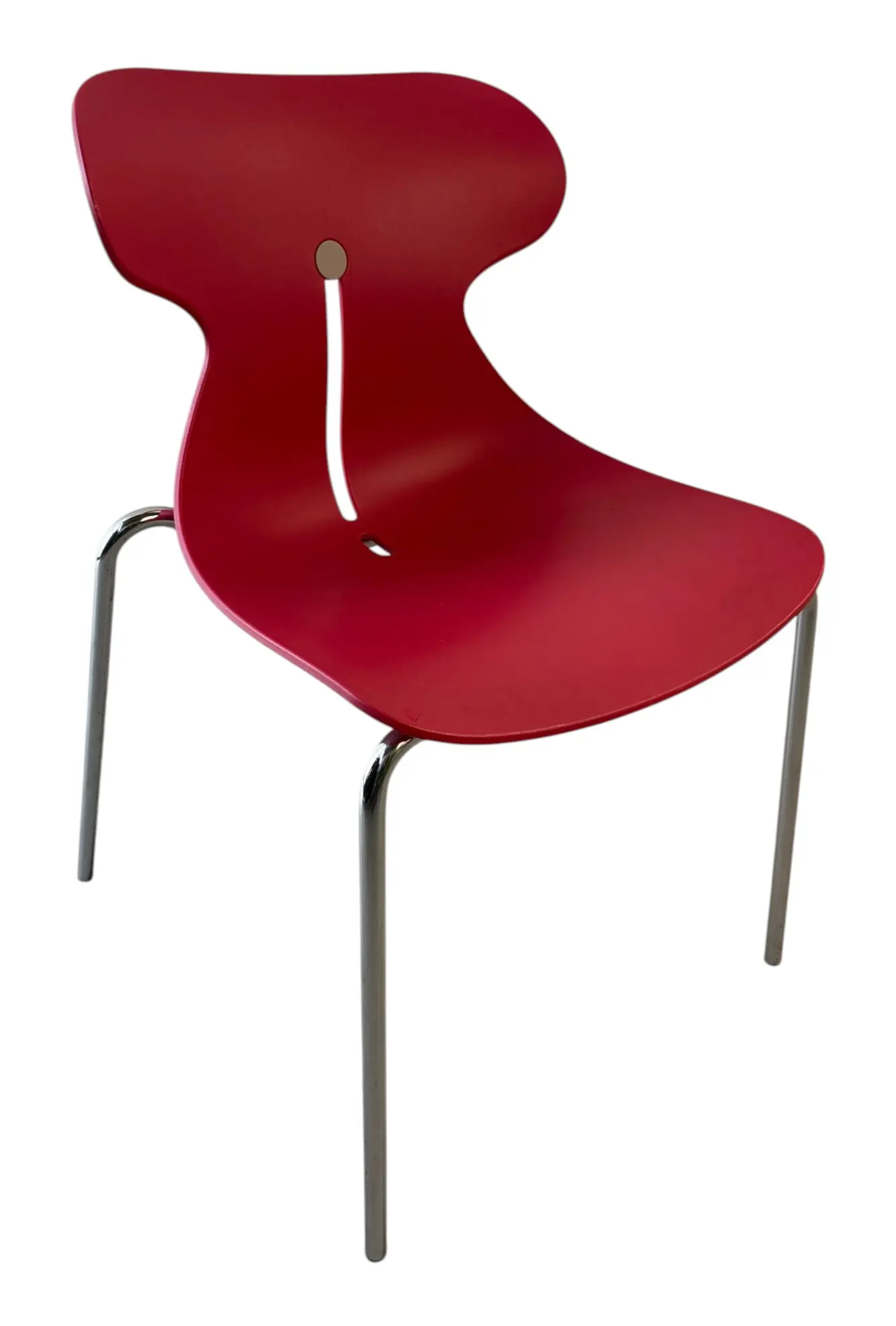 Stol EFG Mariquita RödKrom (2)