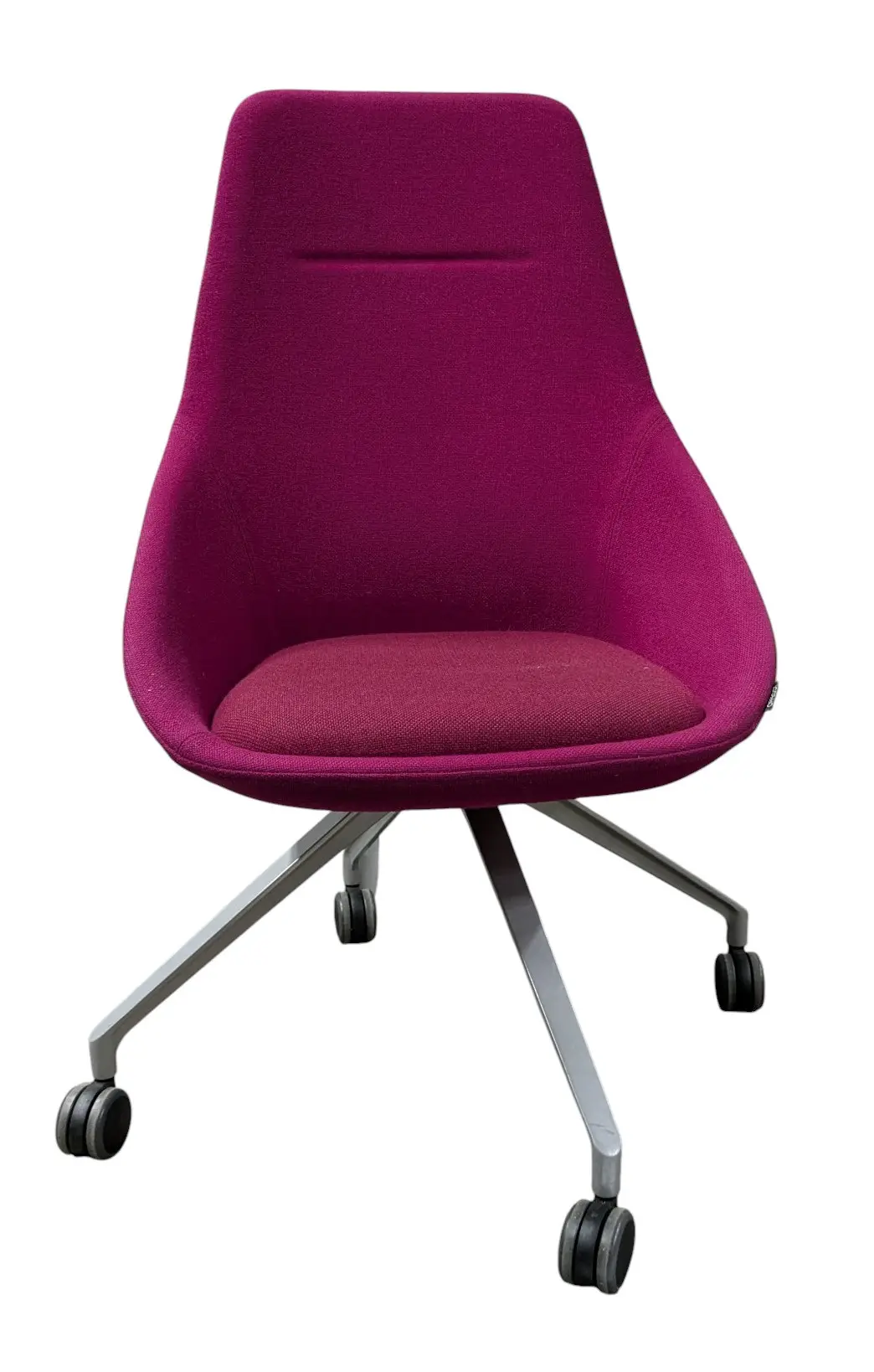 Konferensstol Offecct Ezy High RosaVinröd (6)