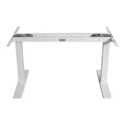 Elskrivbord Kinnarps Serie[P][f] CityBase Vit 120-140×70-80