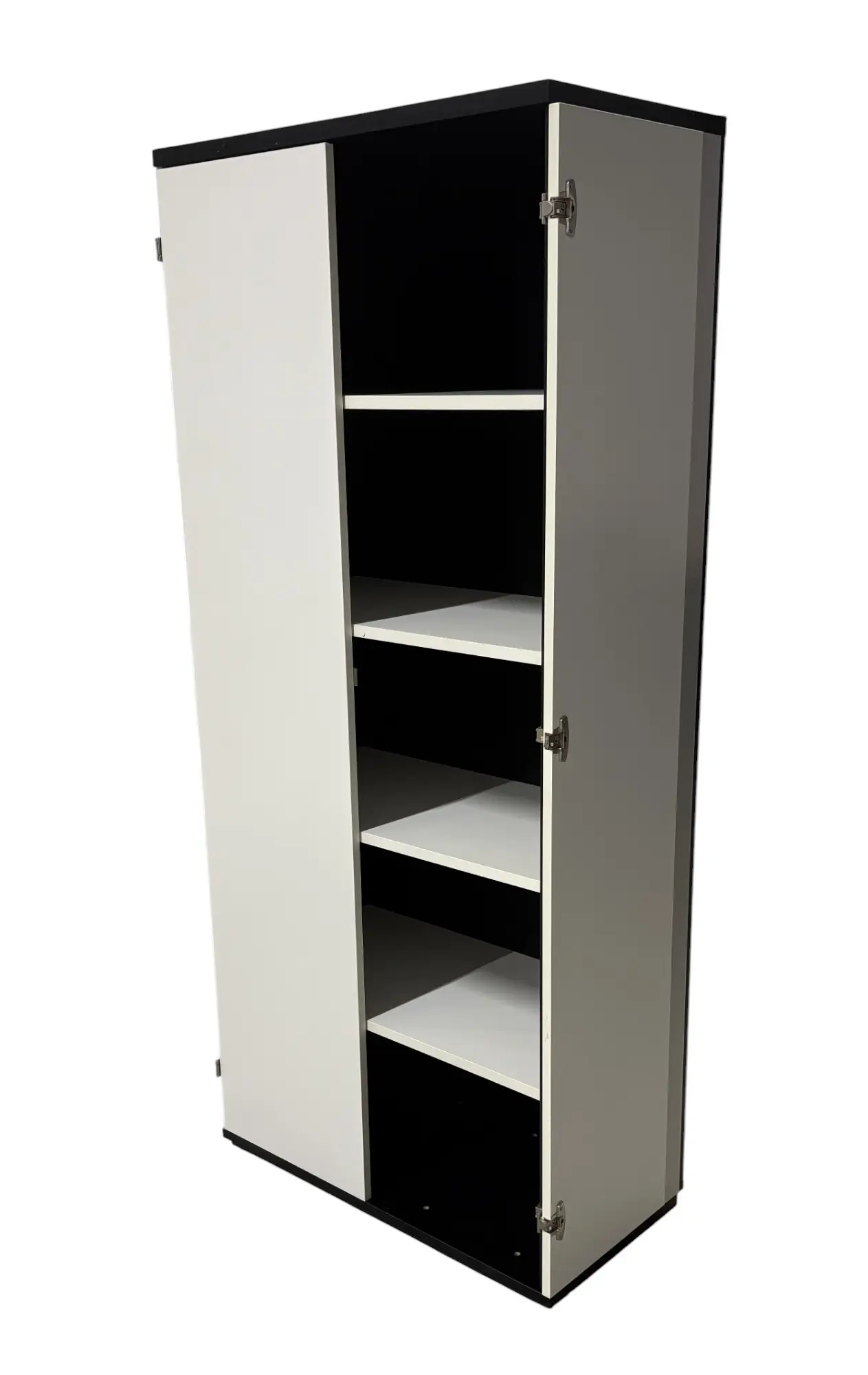 Förvaring 2-Dörrars 5xA4 SvartVit (3)