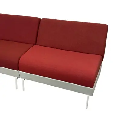 Soffa Lammhults Addit RödVinröd