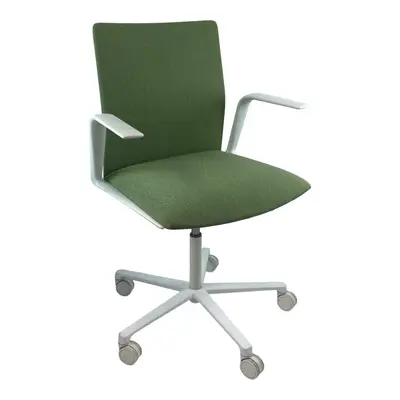 Konferensstol Arper Kinesit Grön/Melerad/Vit