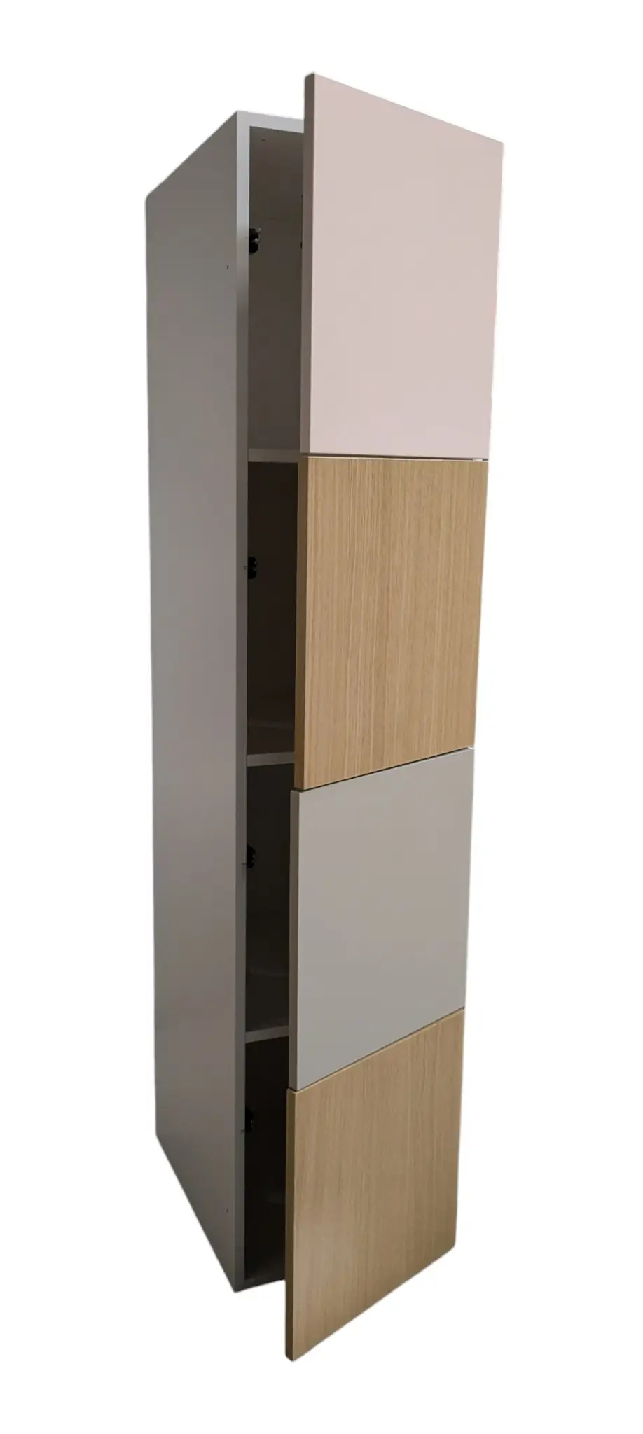 Förvaring Martela The Wall med Flexlock GråRosaEk (5)