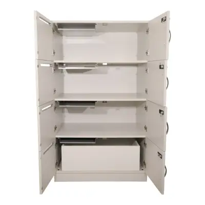 Personlig Förvaring Med Postfack Duba B8 Vit (3)