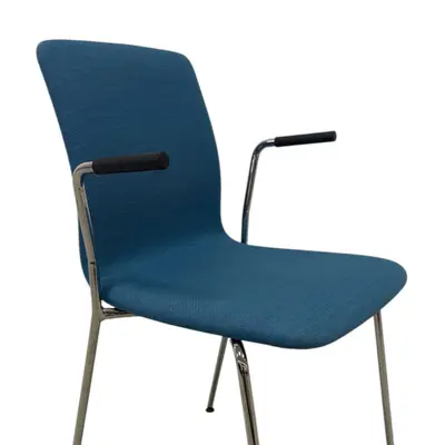 Stol EFG Nova BlåKrom (2)