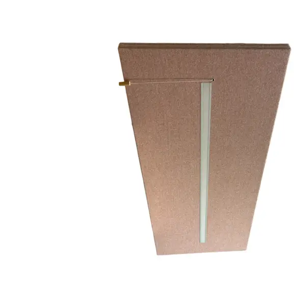 Ljudabsorbent Belysning Takhängd Glimåkra Limbus Rosa 140×60 (2)