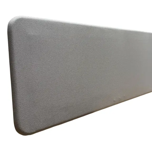 Bordsskärm Abstracta Softline Ljusgrå 160×45 (2)