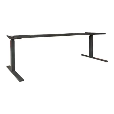 Elskrivbord Ragnars Mörkgrå L-fot 200×80