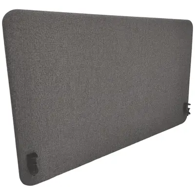 Bordsskärm Abstracta Softline 30 Mörkgrå 120x75