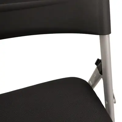 Klappstol Toplux Sitio Fold 2 SvartSilver (2)