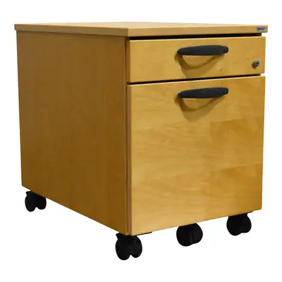 Rullhurts Kinnarps 2-Lådor Björk