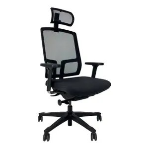 Arbetsstol EFG One Sync Mesh Svart