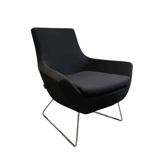 Fåtölj Swedese Happy Svart