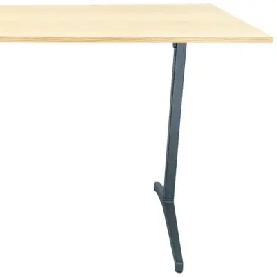 Bord Lammhults Archal T Ek/Grå 140x70