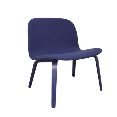 Fåtölj Muuto Visu Lounge Chair Blå
