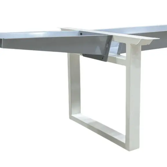 Konferensbordsstativ VitGrå 285×104