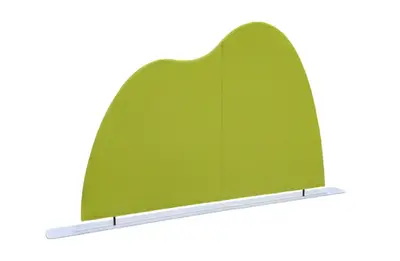 Golvskärm Offecct Limegrön 340×193