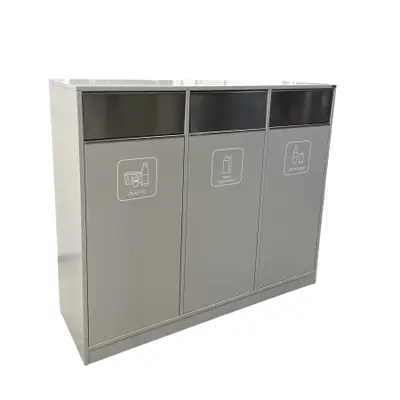 Källsorteringskärl Lundqvist Unit Ljusgrå (3)