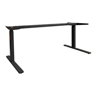 Elskrivbord Ragnars Mörkgrå L-fot 160-180×80