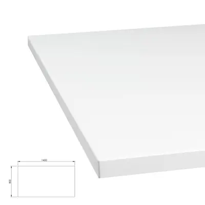 Bordsskiva Vit 140x80