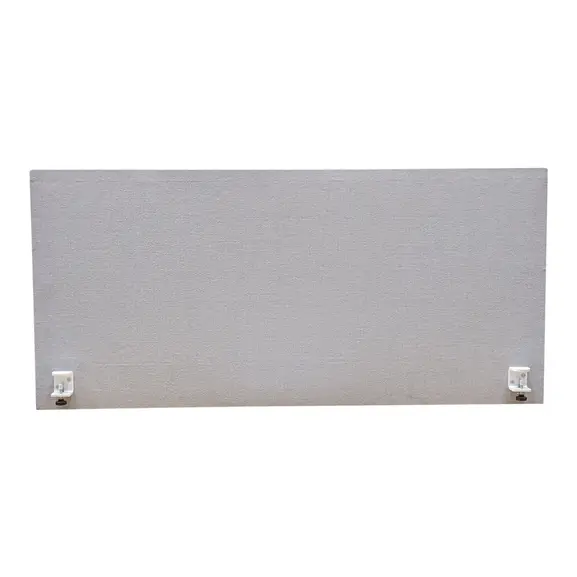 Bordsskärm Zilenzio Ljusgrå 140×65