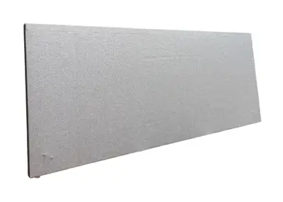 Bordsskärm Zilenzio Grå 160×65 (2)