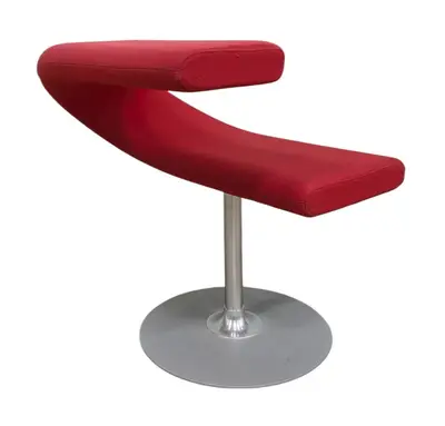 Fåtölj Blå Station Innovation C RödKromGrå (3)