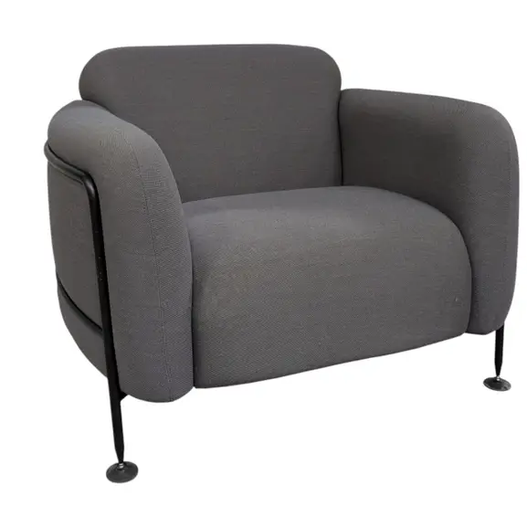 Fåtölj Mass Productions Mega Armchair Grå (1)
