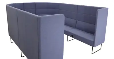 Soffa EFG Mingle Lounge BlåSvart (3)