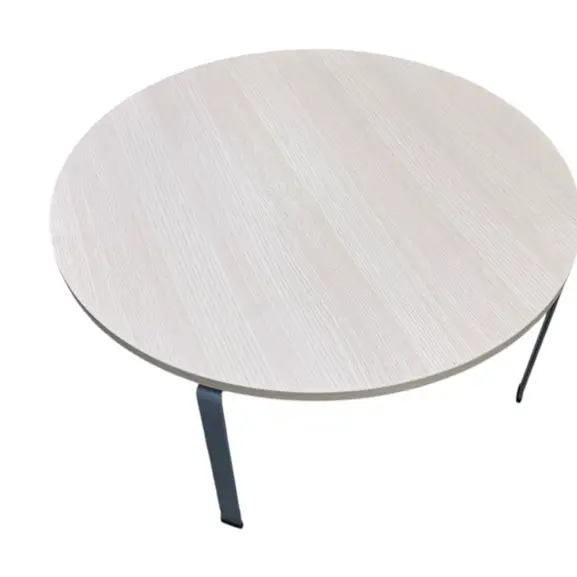 Soffbord Kinnarps Cassia BjörkGrå Ø90 (2)