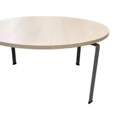 Soffbord Kinnarps Cassia BjörkGrå Ø90 (1)