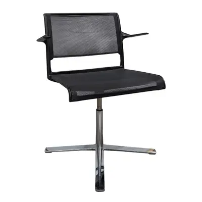 Konferensstol Wilkhahn Aline 2312 SvartKrom