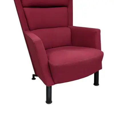 Fåtölj Kinnarps Apollo Hög RödSvart