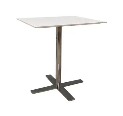 Cafébord EKV Ceasar 4-Kryss VitKrom 60×70