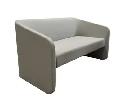 Soffa Johanson Design Race 2-sits Ljusgrå
