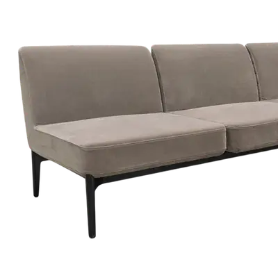 Soffa Pedrali Social DSO_3L BrunSvart