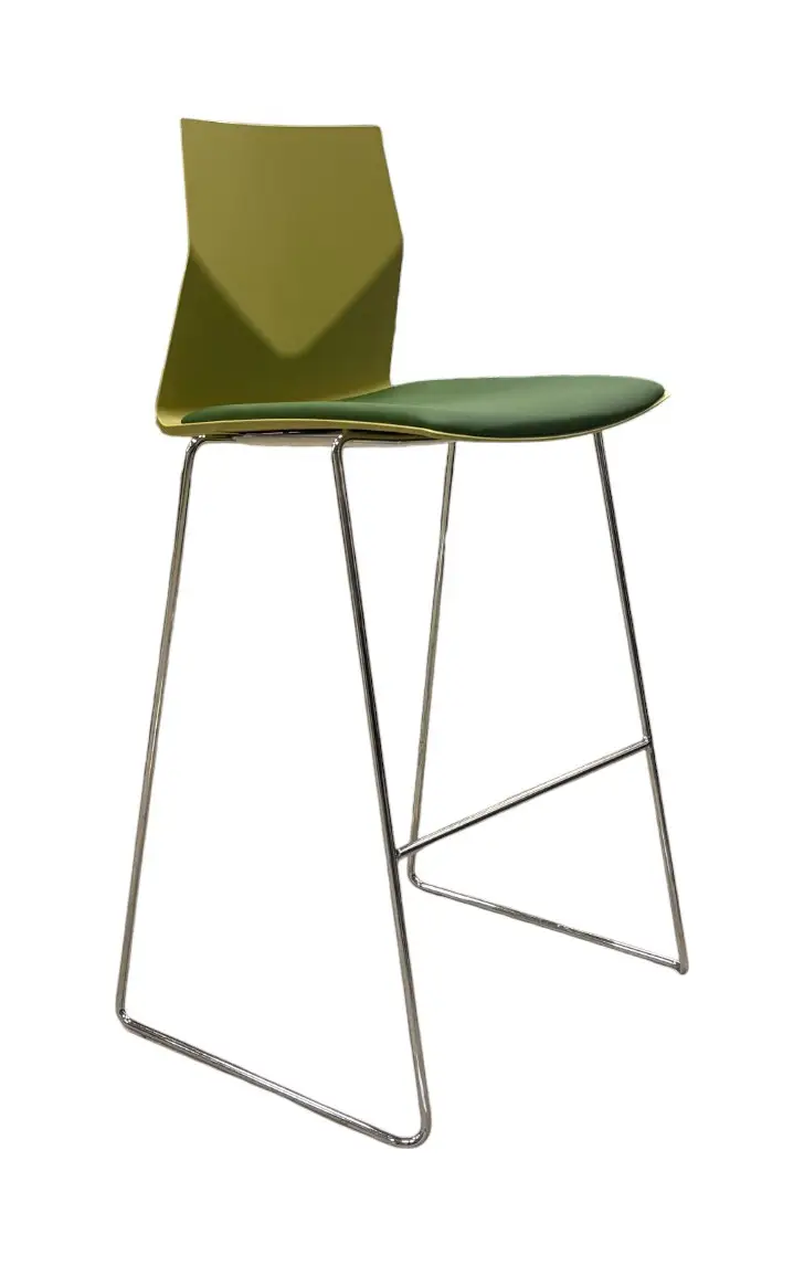 Barstol Four Design FourCast LjusgrönGrönKrom (2)