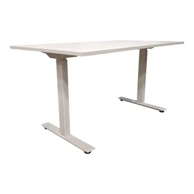 Elskrivbord Vit Flexibelt 140×80