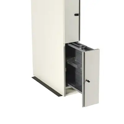 Towerförvaring Ragnars Dubbel Vit