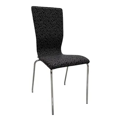 Stol EFG Graf SvartVitMönstrad