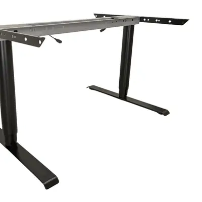 Elskrivbord Lanab Design Svart 120-140×80-90 (3)