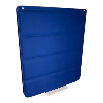 Golvskärm Ljudabsorbent Abstracta Plaid Blå 120x140