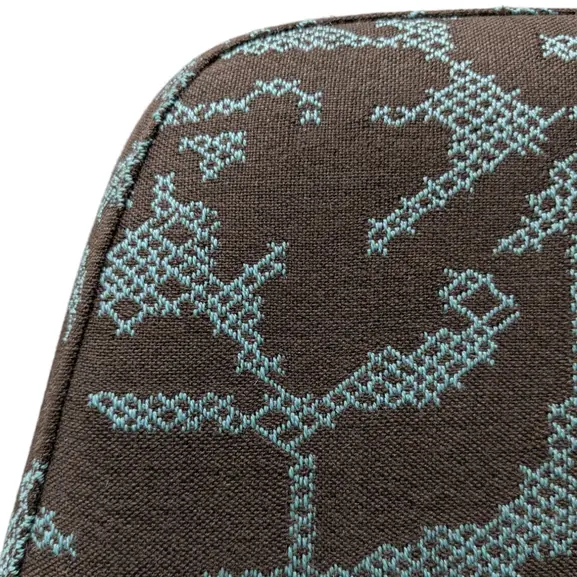 Fåtölj Skandiform Jeffersson KS-176 BrunGrönMönstrad