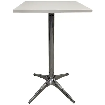 RPG 100321-265102 Ståbord EFG Hidetech VitKrom 70x70cm Höjd 110cm