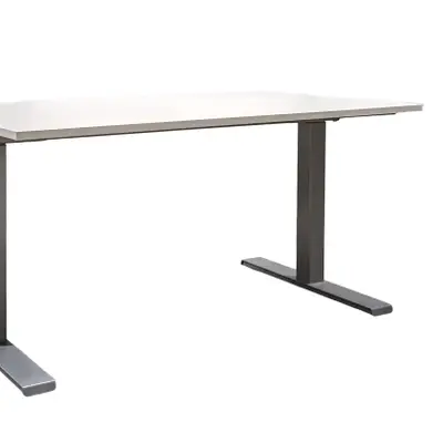 Elskrivbord Kinnarps VitGrå 140×80