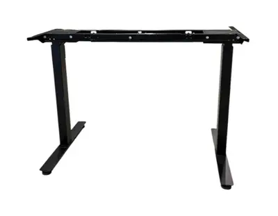 Elskrivbord ROL Ergo Svart 100-160×60-70 (2)