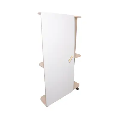 Golvskärm/Mobil Skrivtavla Glimåkra Gemini Vit/Beige 100x156