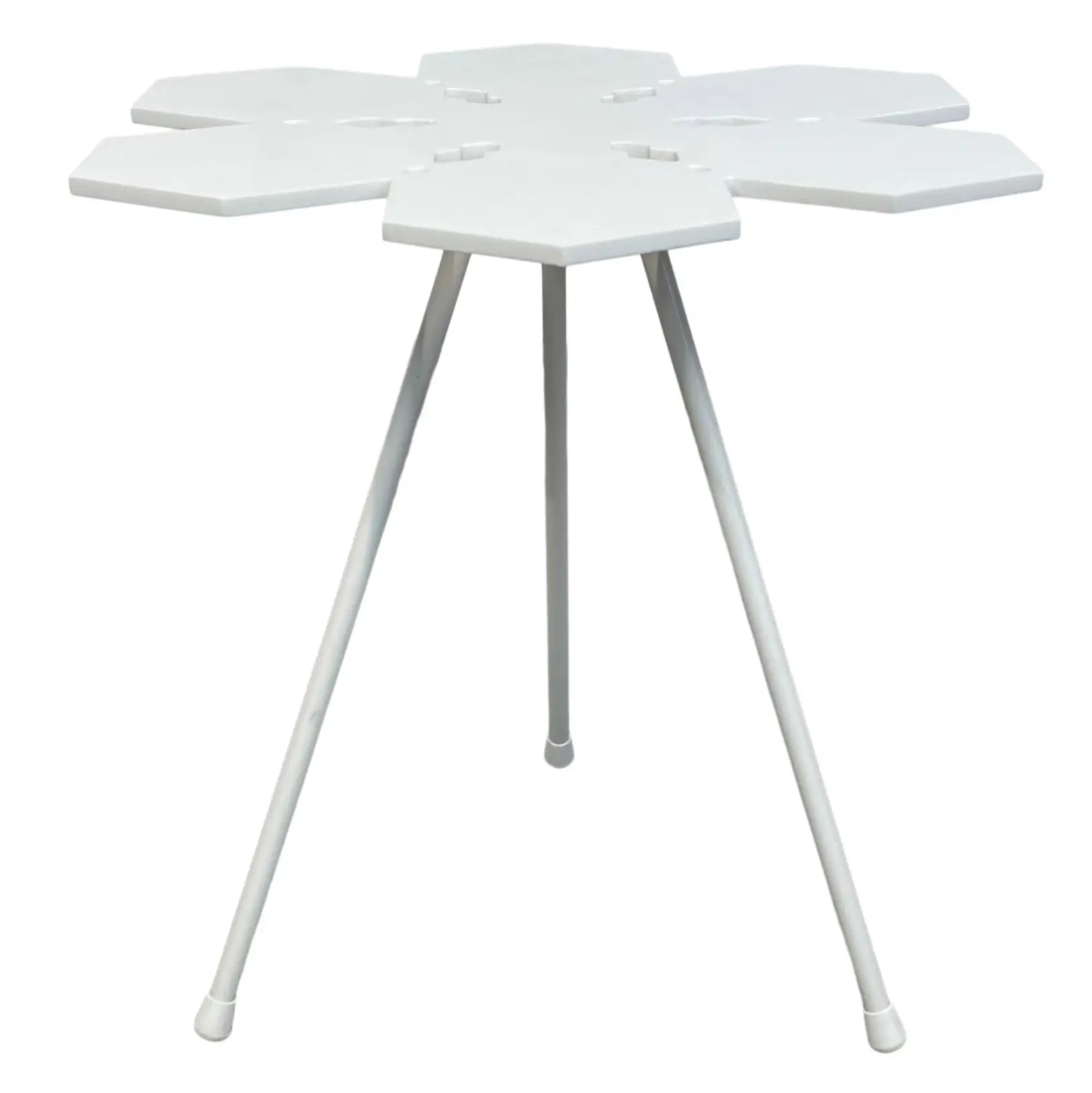 Sidobord Offecct Snowflake Vit (3)